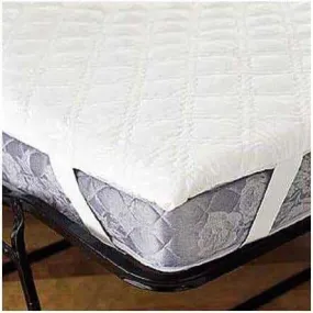 Quilted Waterproof Anchor Band Mattress Pad Twin Size