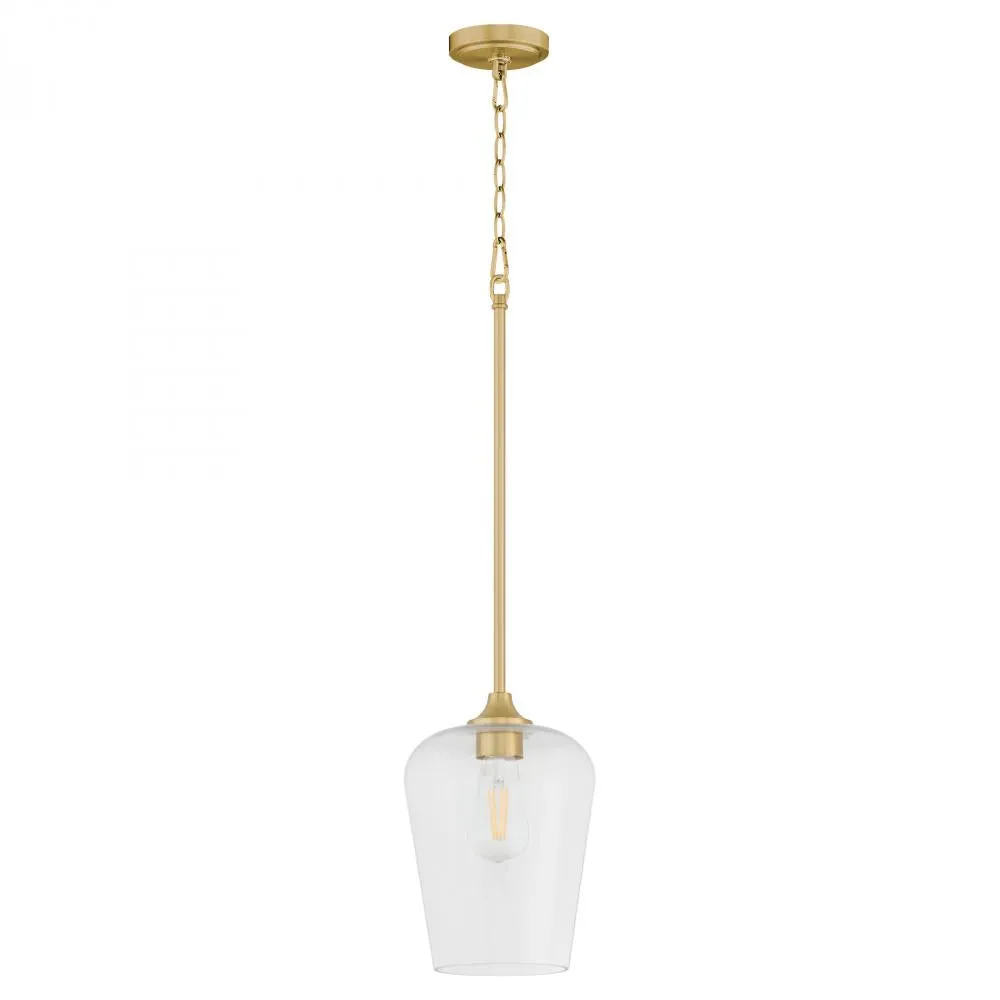 Quorum International PROVIDENCE 3313-80 Pendant - Aged Brass