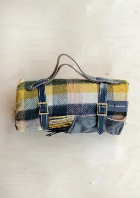 Recycled Wool Waterproof Picnic Blanket - Tartan Blanket Co.