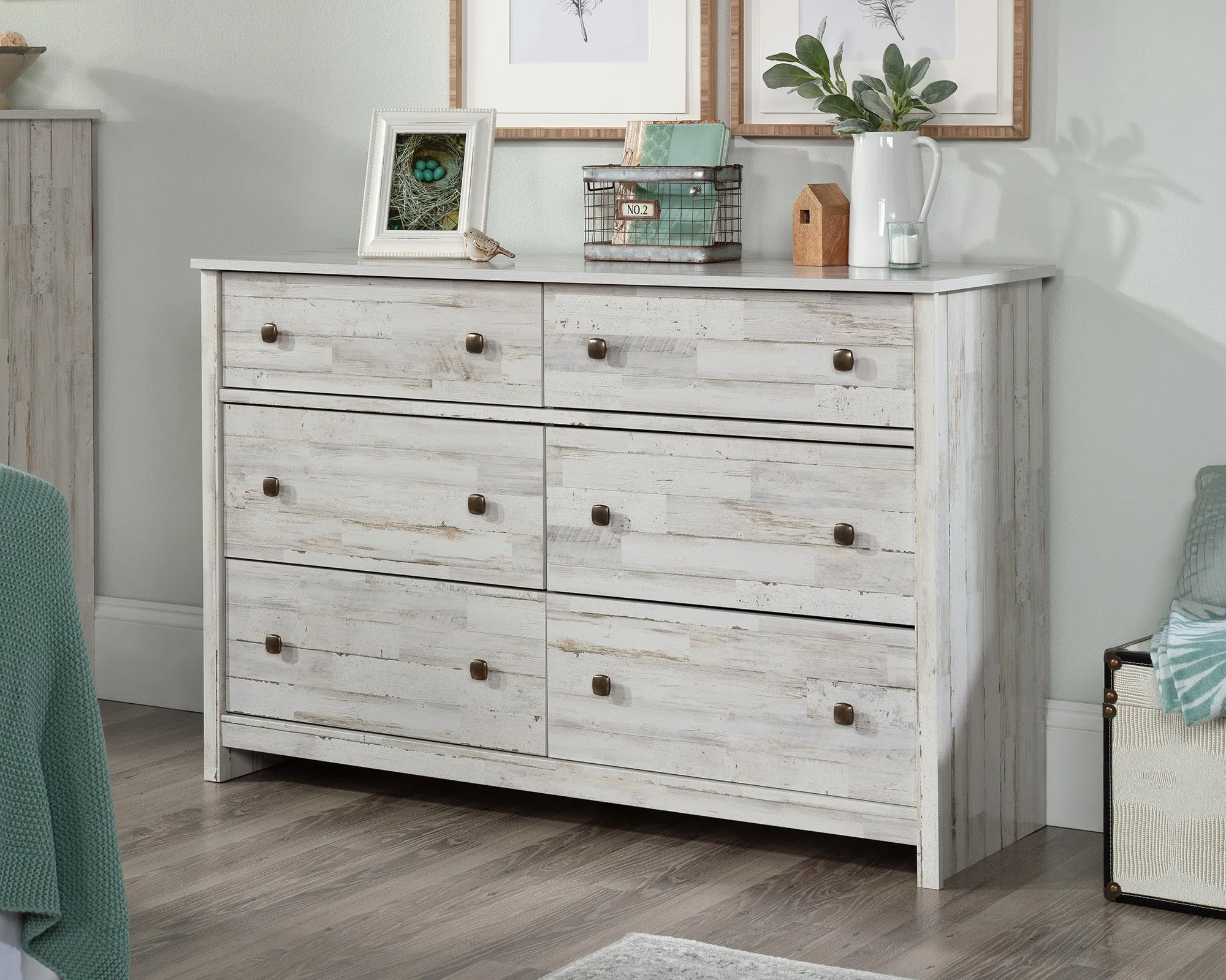 River Ranch Dresser White Plank