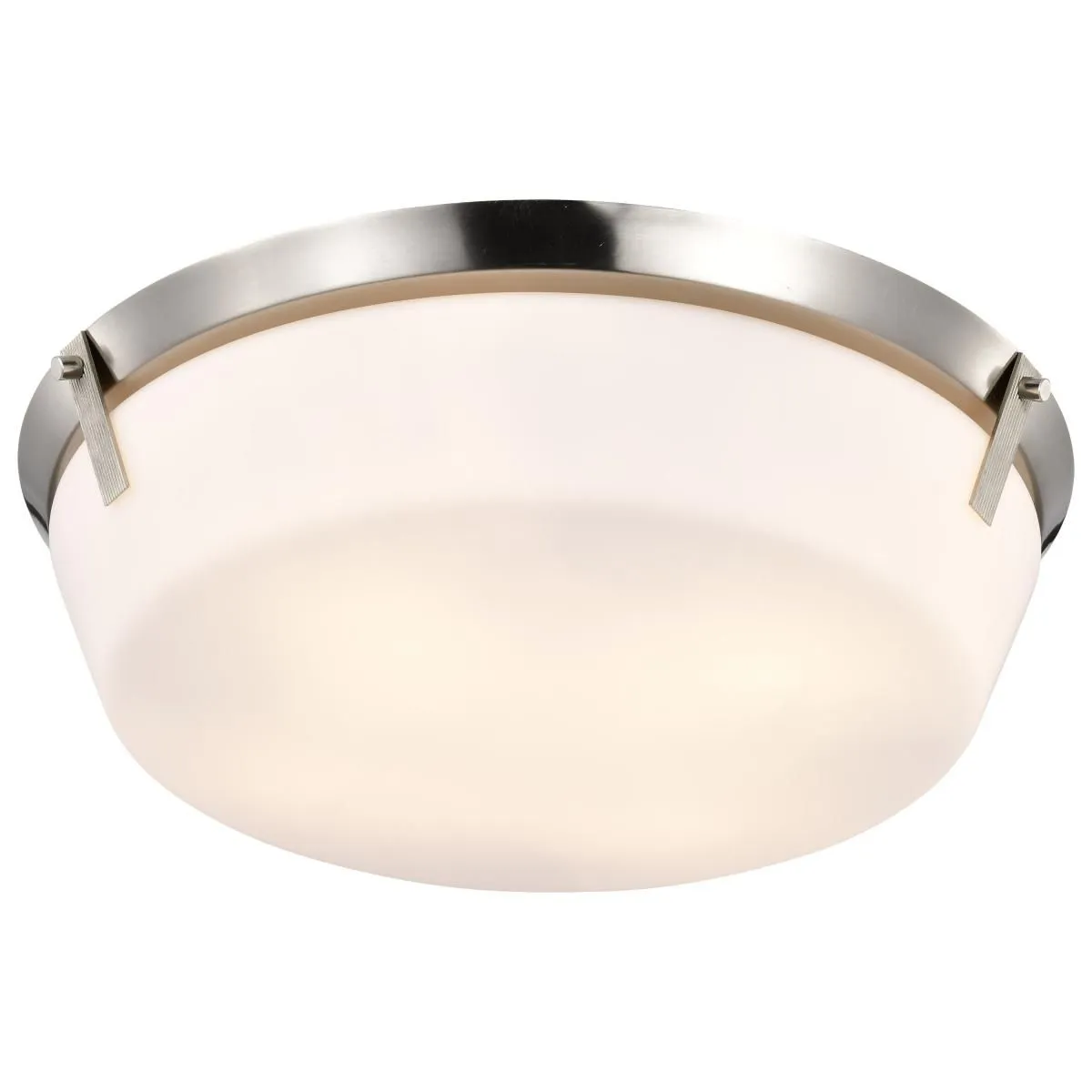 Rowen 19 in. 4 lights Flush Mount Light Brushed Nickel Finish