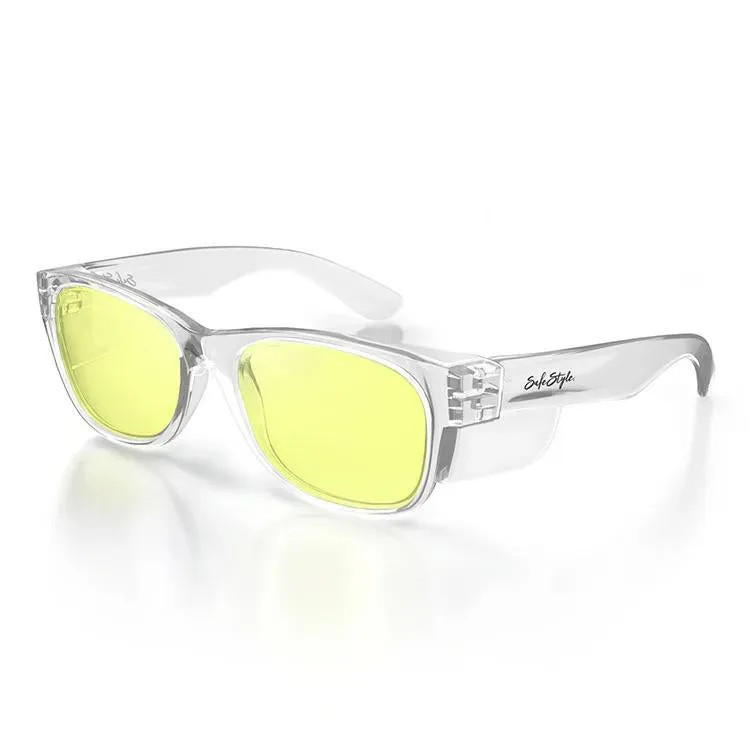 Safestyle CCY100 Classics Clear Frame Yellow Lens