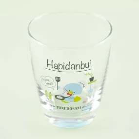 Sanrio Hapidanbui Drinking Glass - Chef Tuxedosam