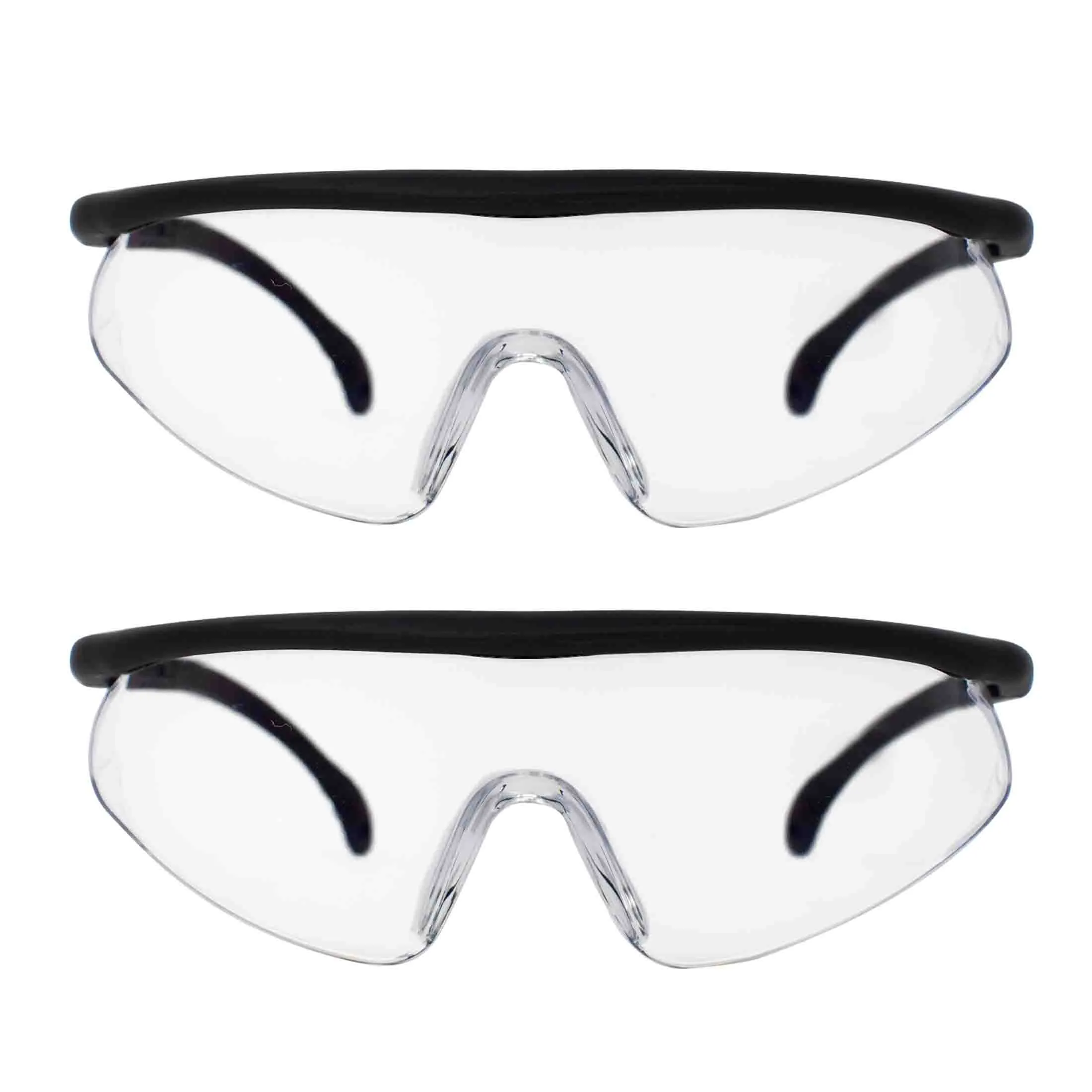 Simone Fully Adjustable Temple Safety Glasses, Anti Scratch-Fog Lens