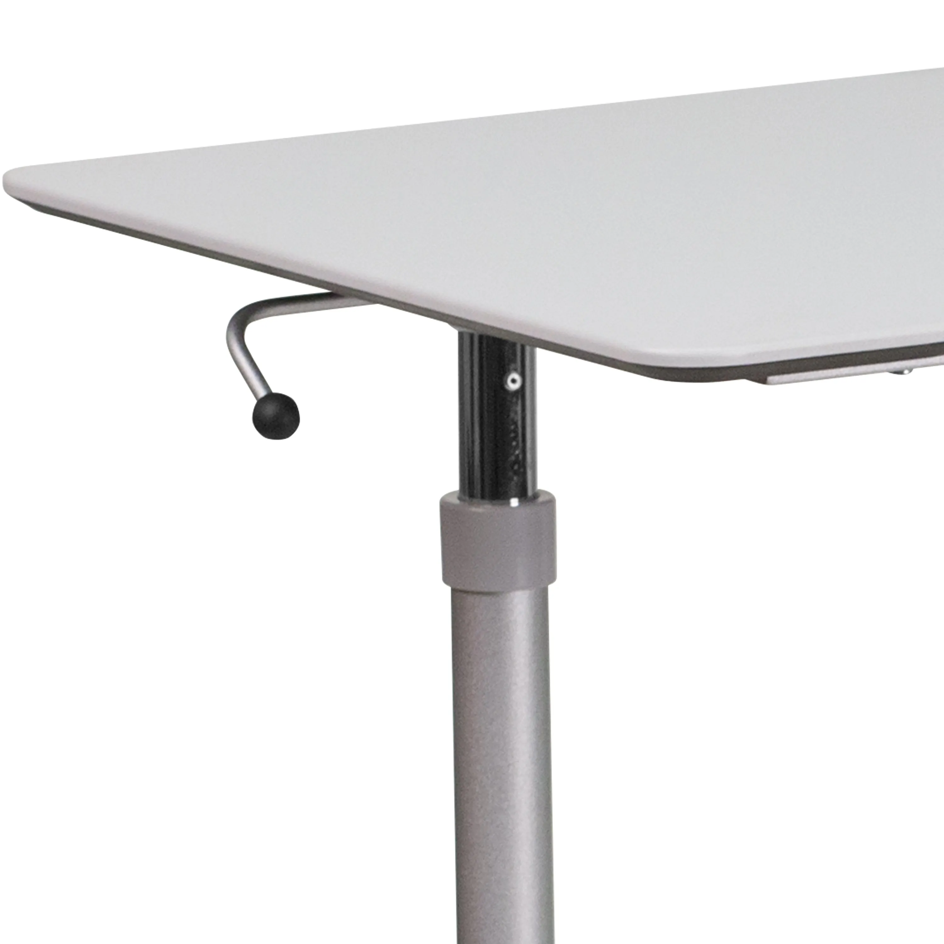 Sit-Stand Light Gray Desk NAN-IP-6-1-GG