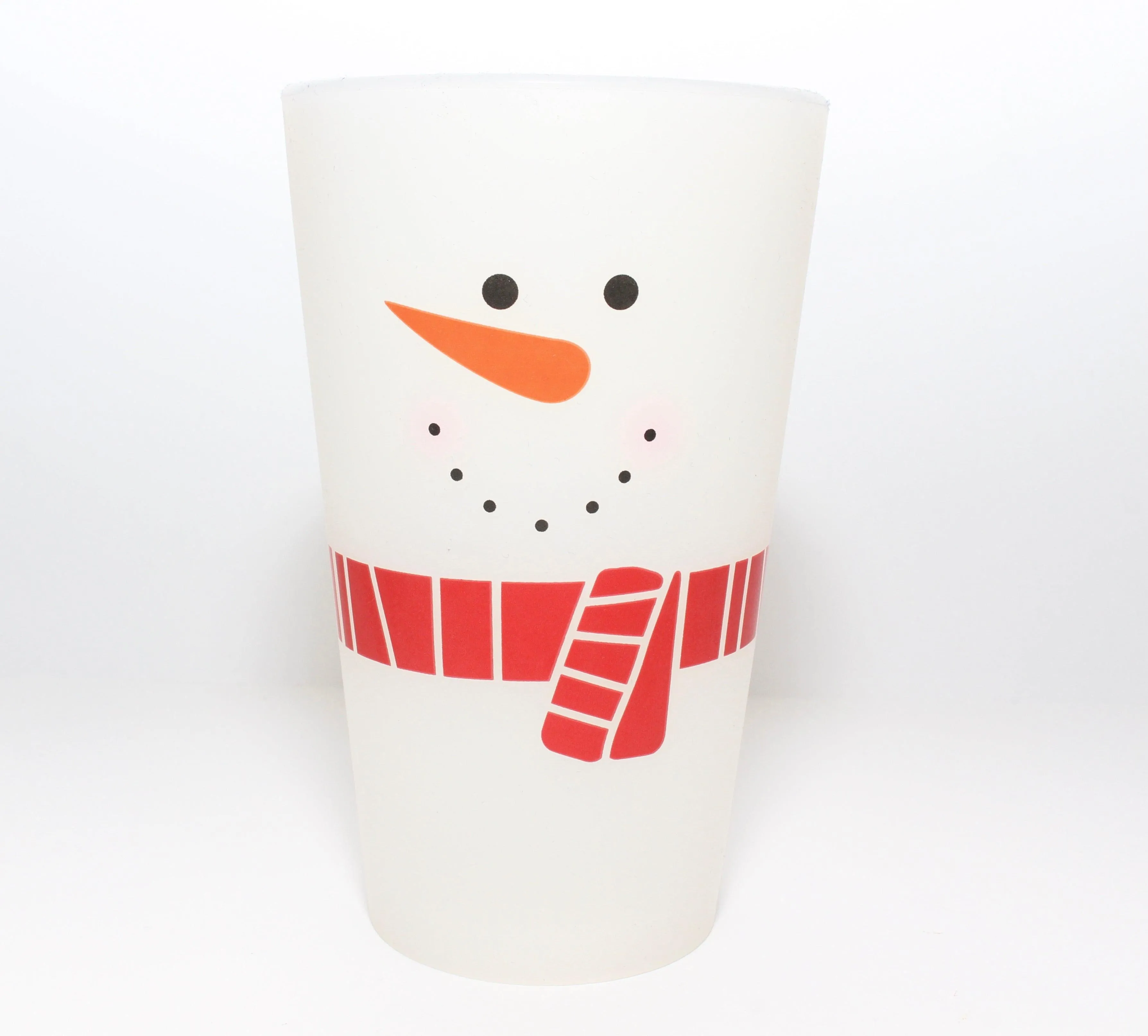 Snowman / Silicone Pint Glass (KEEP HIDDEN)