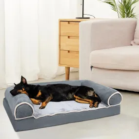 Sofa Bed with Removable and Washable Cover for Large Dogs