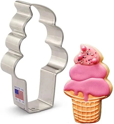 Soft Ice Cream Cookie Cutter