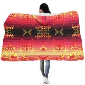 Soleil Fusion Rouge LG Hooded Blanket