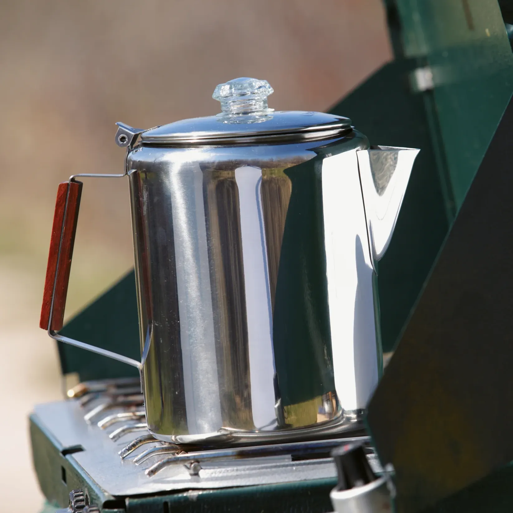 Stainless Coffee Pot - 9 Cup