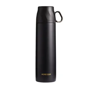 Stainless Steel Insulated Water Bottle With A Coffee Cup