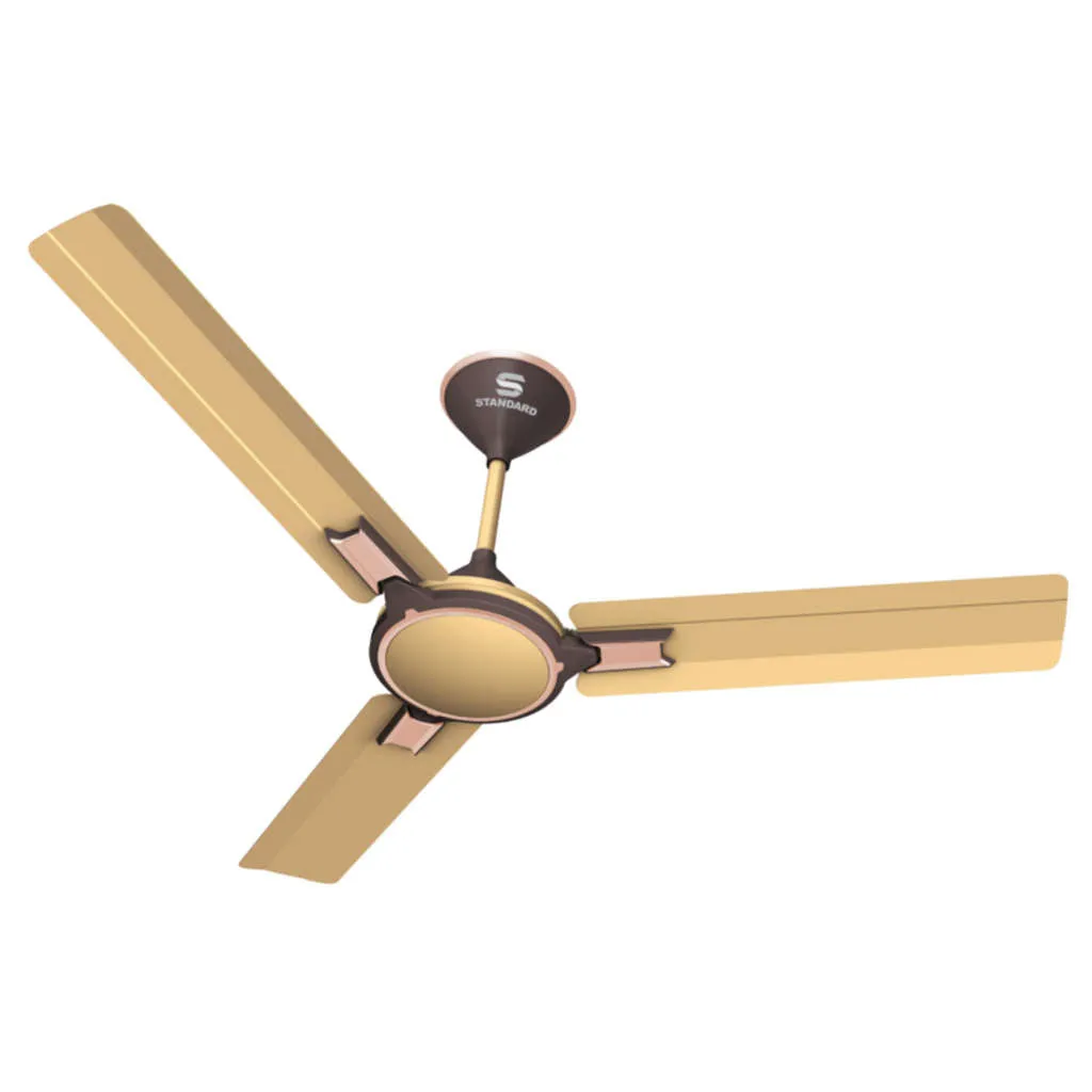 Standard Ameo ES Premium Ceiling Fan 1200mm Beige Expresso Brown FSCAO1SBEB48