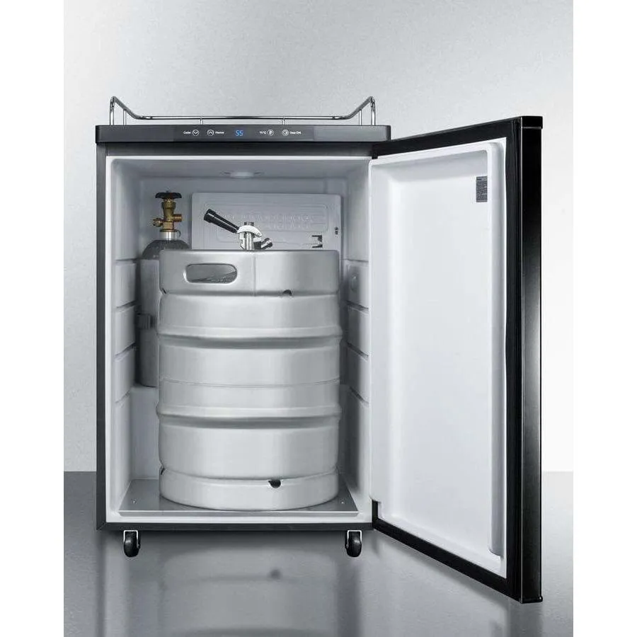 Summit 24" Built-In Auto Defrost Kegerator SBC635MBI7NK