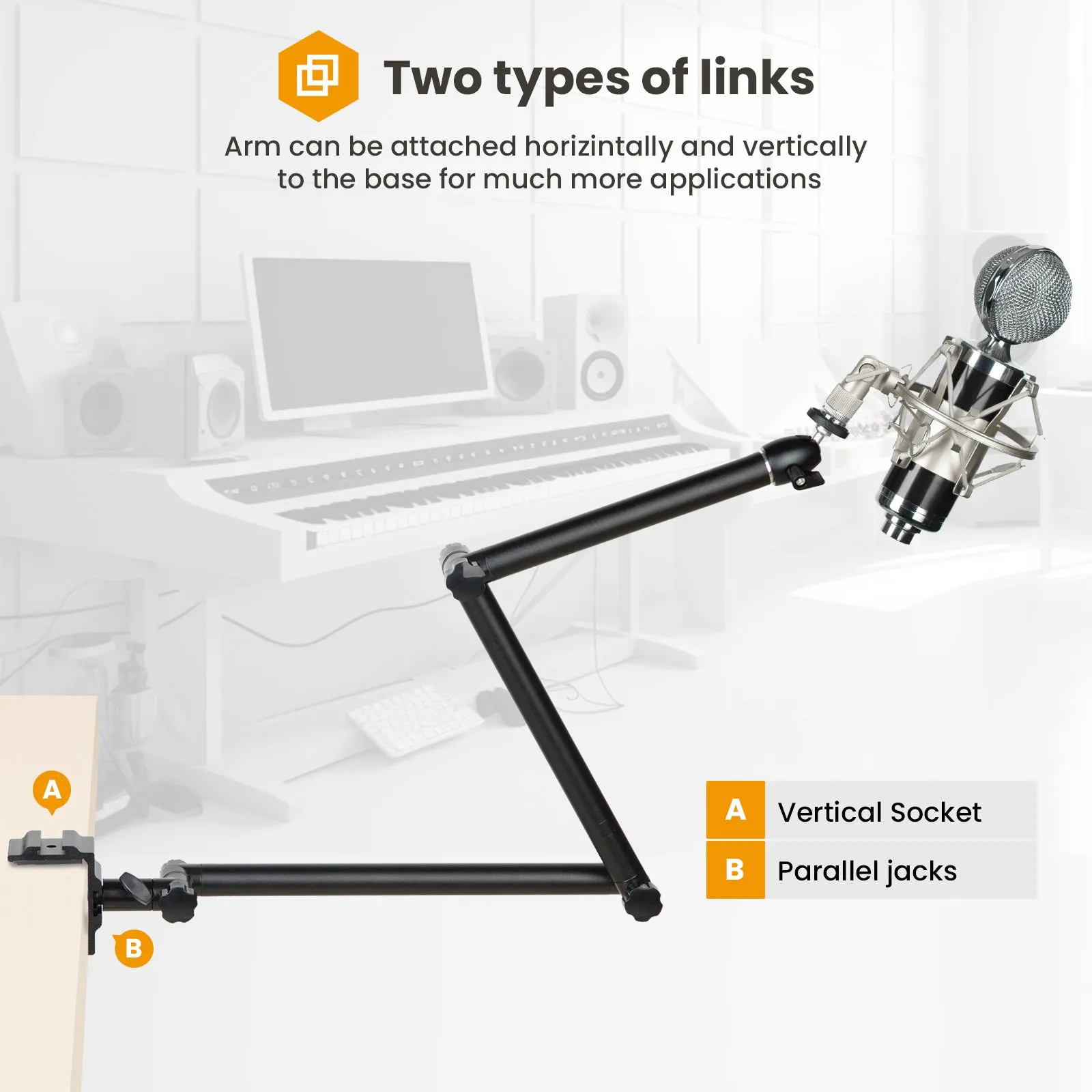 TKB-01 Camera Overhead Desk Mount Stand