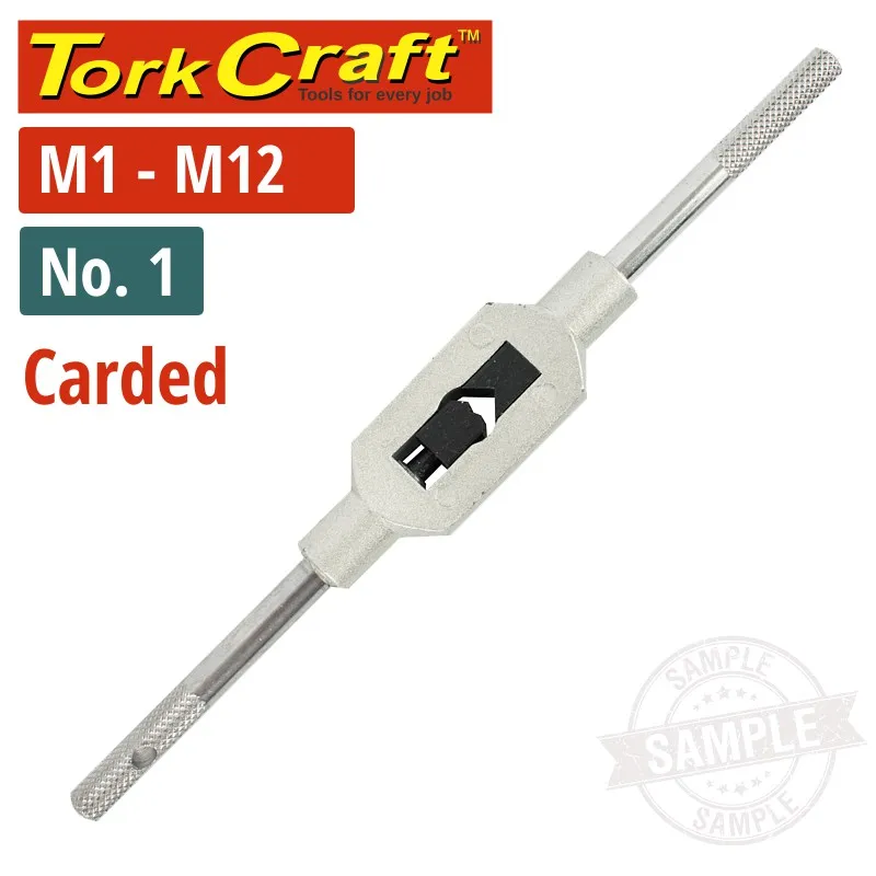 TORK CRAFT TAP WRENCH NO.1-1/2 CARD M1-12 NR9002C