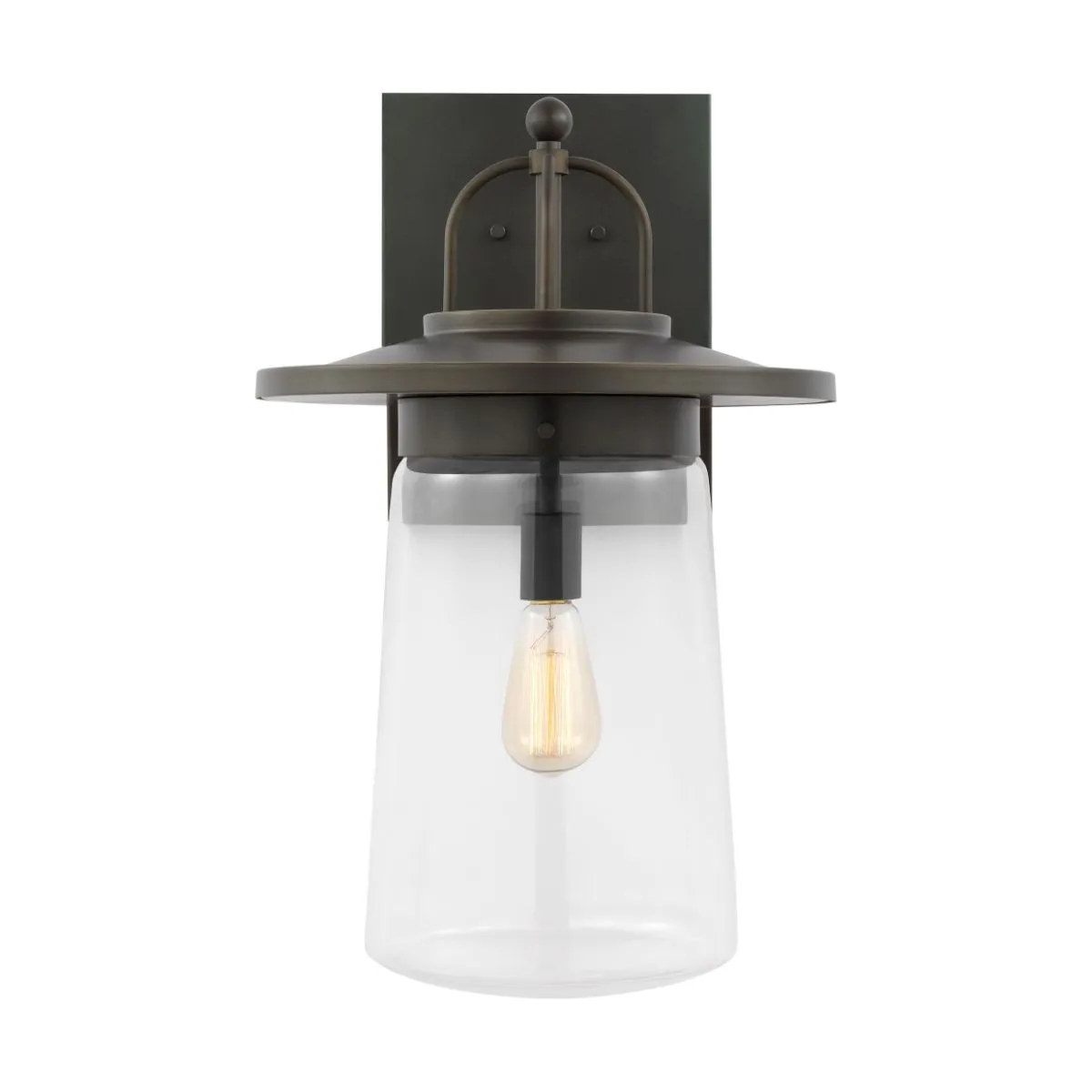 Tybee 22 In. Outdoor Wall Light Antique Bronze Finish