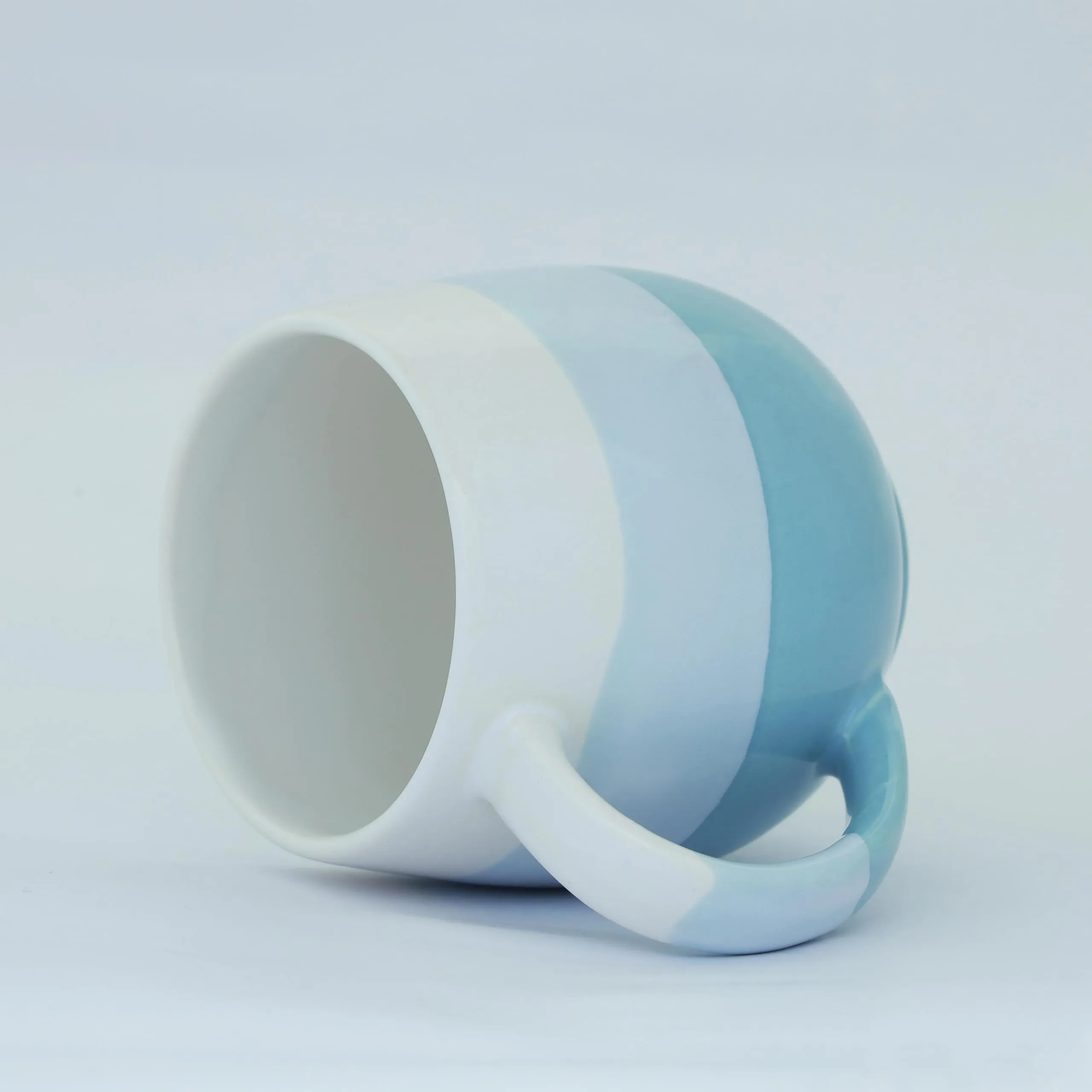 U & U UNIQUE UTILITIES Ceramic Coffee Mug Milk Cup for Home & Office Gift (Sea Green) - 450 ML