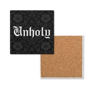 Unholy Ceramic Coasters Set