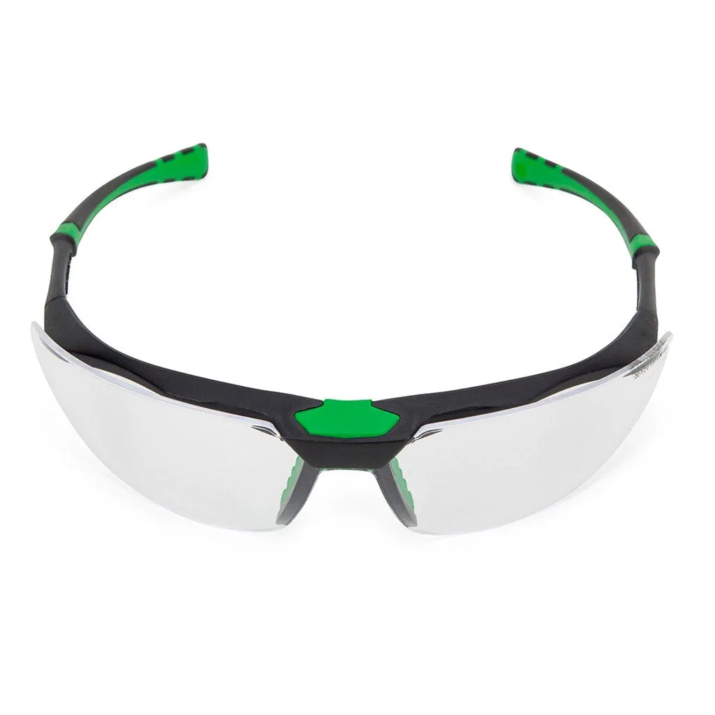 Univet 5X3 High Technology Safety Glasses Clear Lens