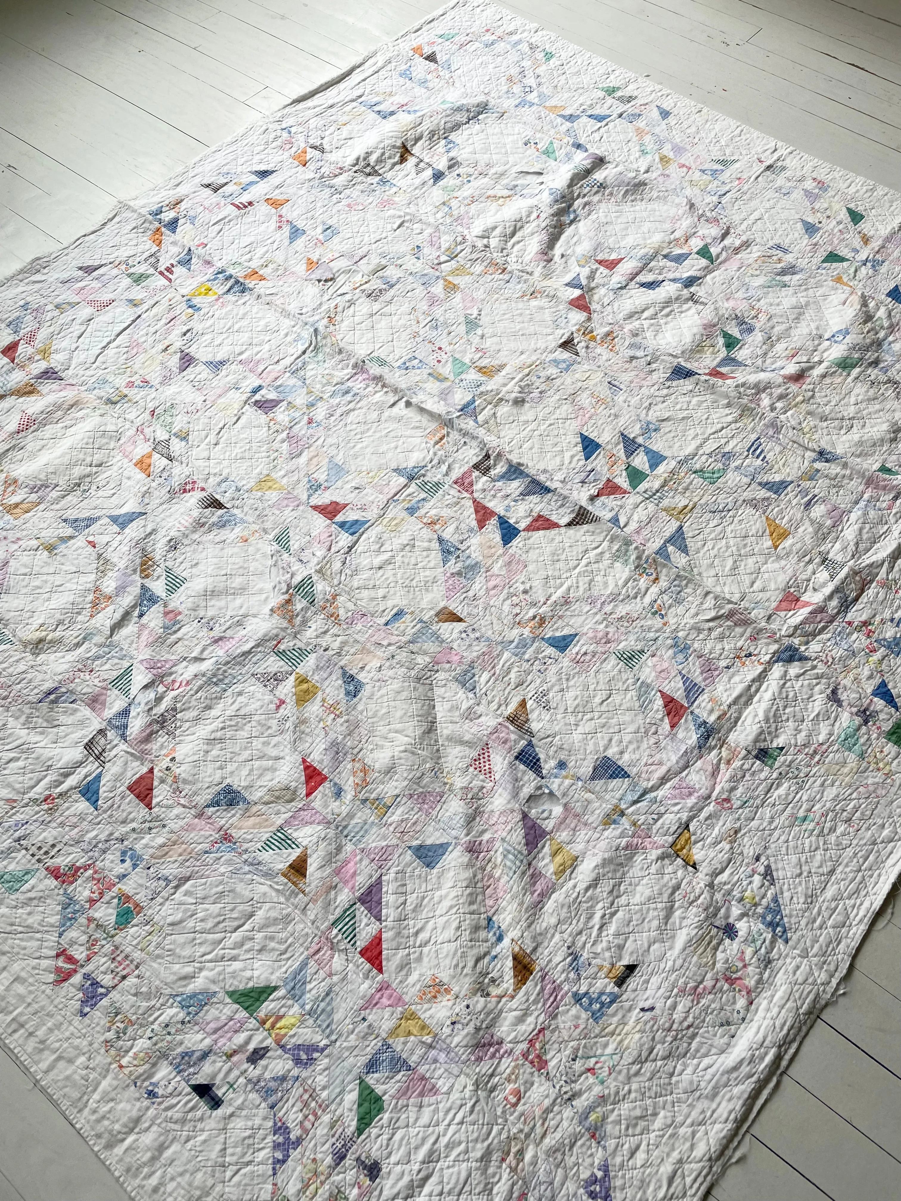 Vintage Ocean Waves Quilt