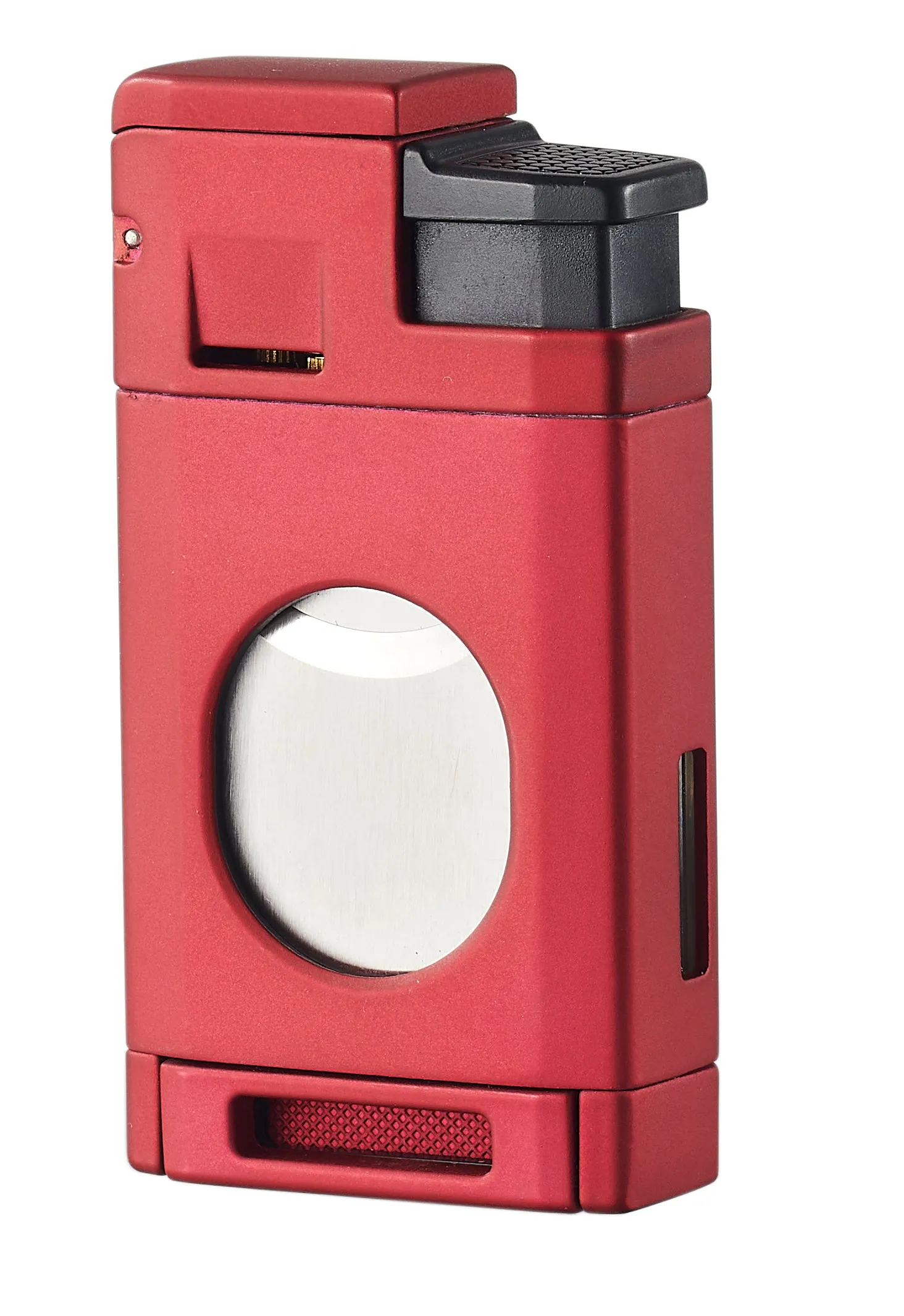 Visol LighCut Red Triple Torch Flame Lighter and Cigar Cutter