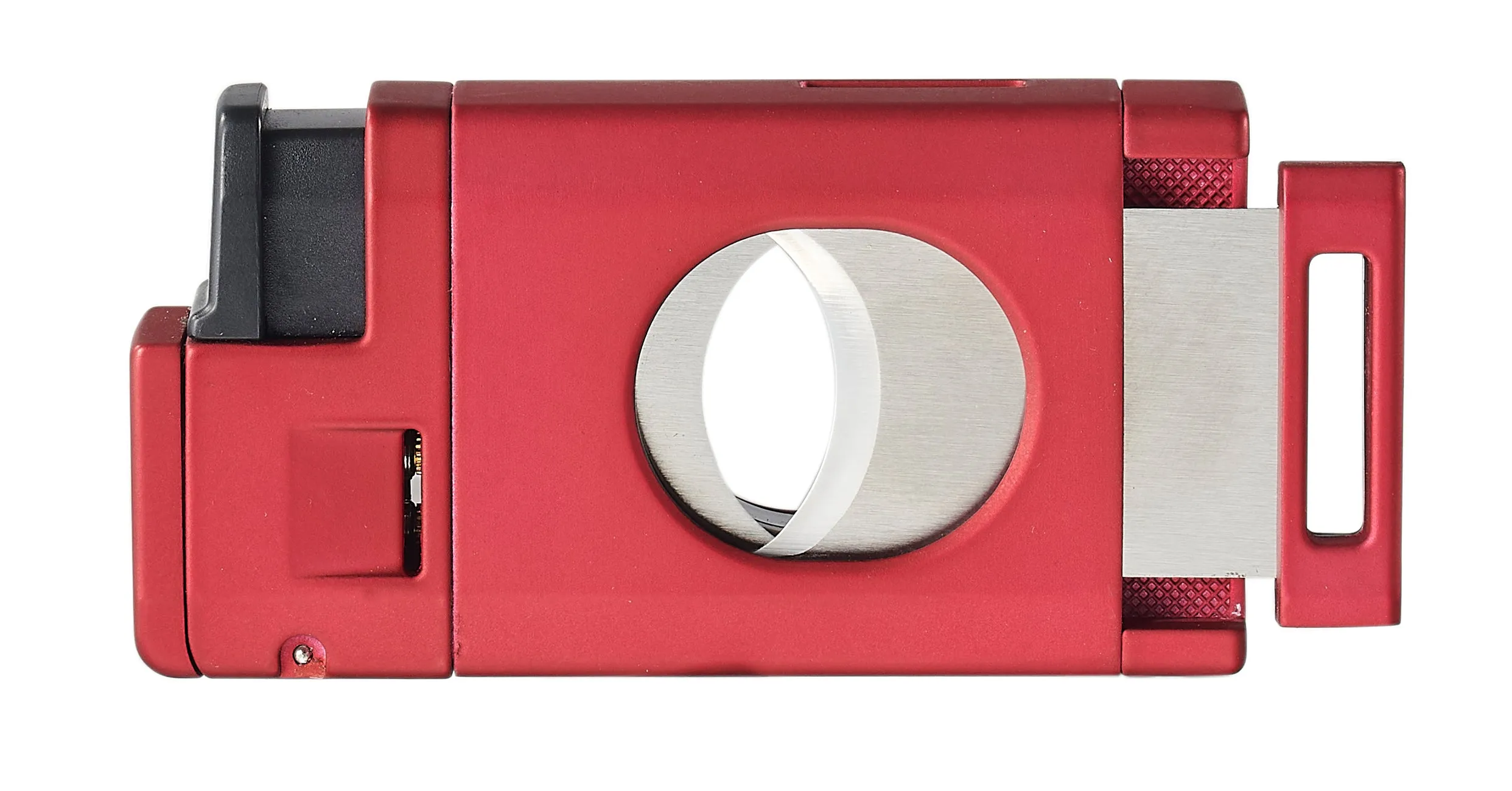 Visol LighCut Red Triple Torch Flame Lighter and Cigar Cutter