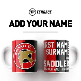 Walsall Through & Through Personalised Mug