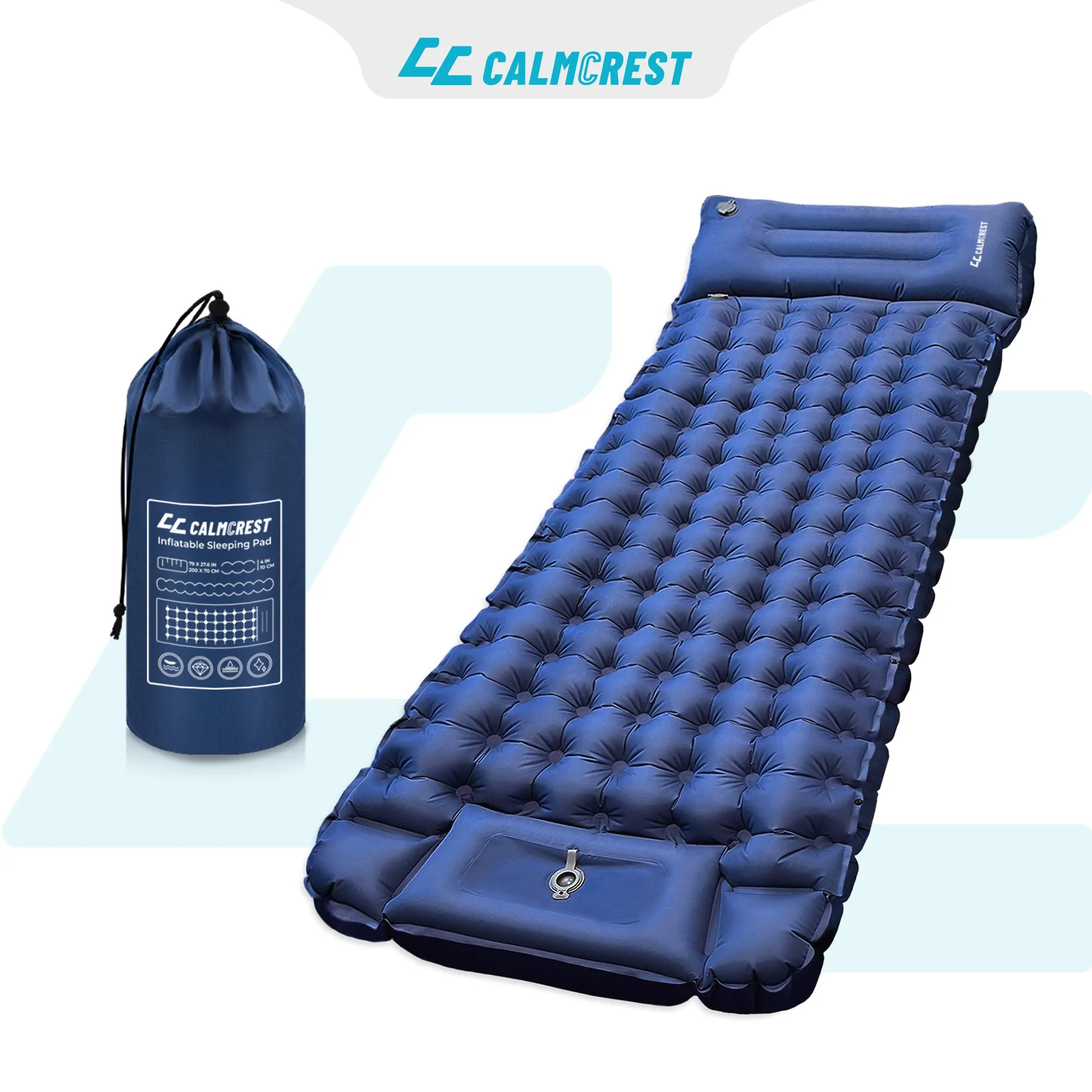 Windrest™ Camping Inflatable Sleeping Pad