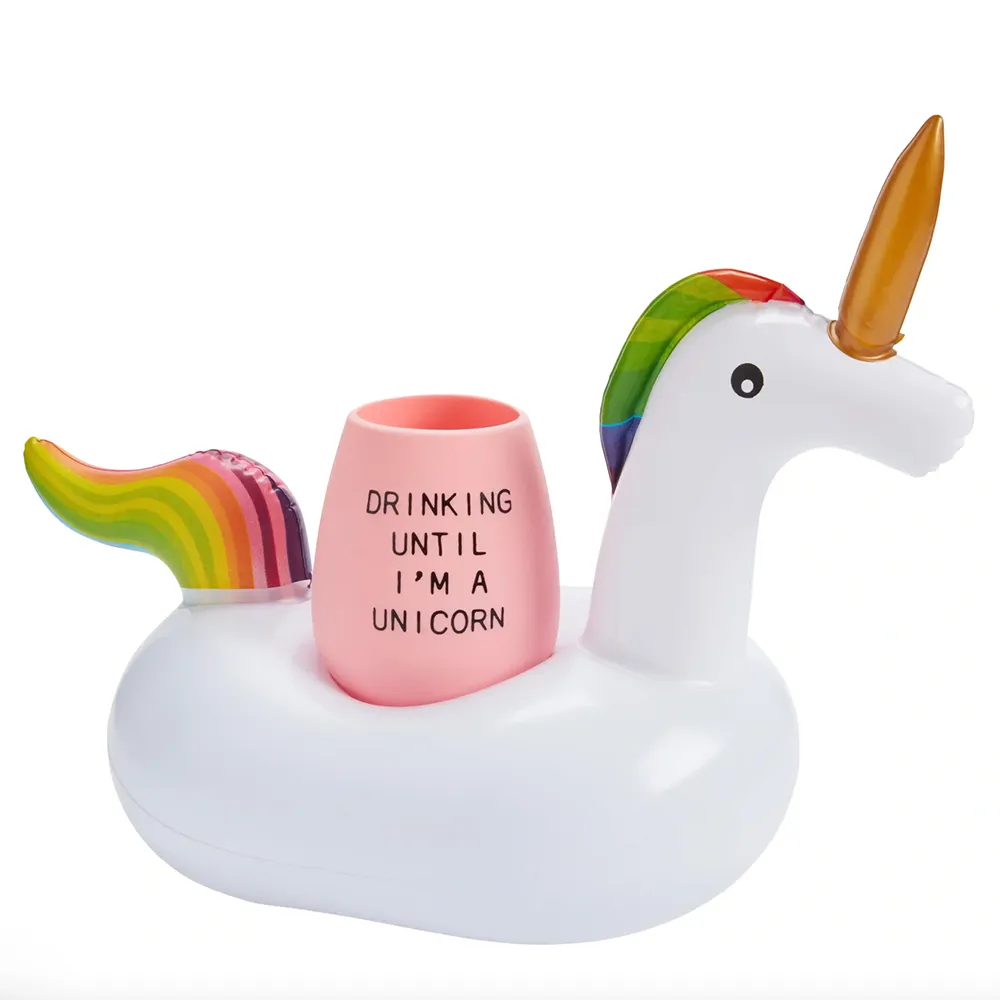 Wine Floaty Set - Unicorn