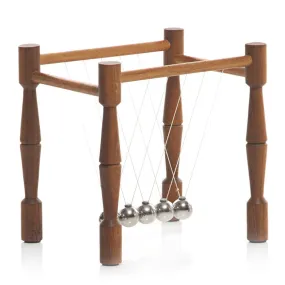 Wooden Newton's Cradle