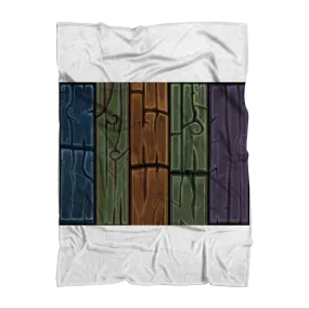 Wooden Plank Sublimation Throw Blanket