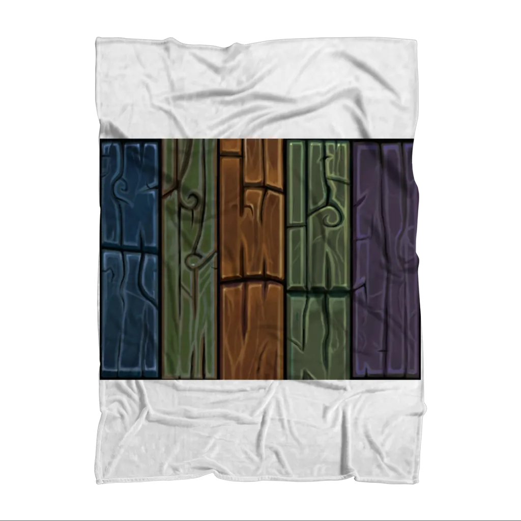 Wooden Plank Sublimation Throw Blanket