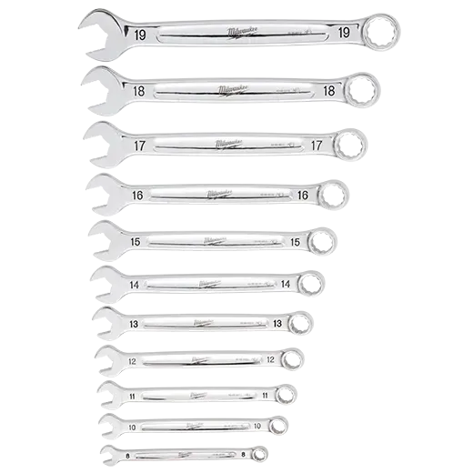 Wrench Set - Milwaukee 11pc Metric Combination Wrench Set, 48-22-9511