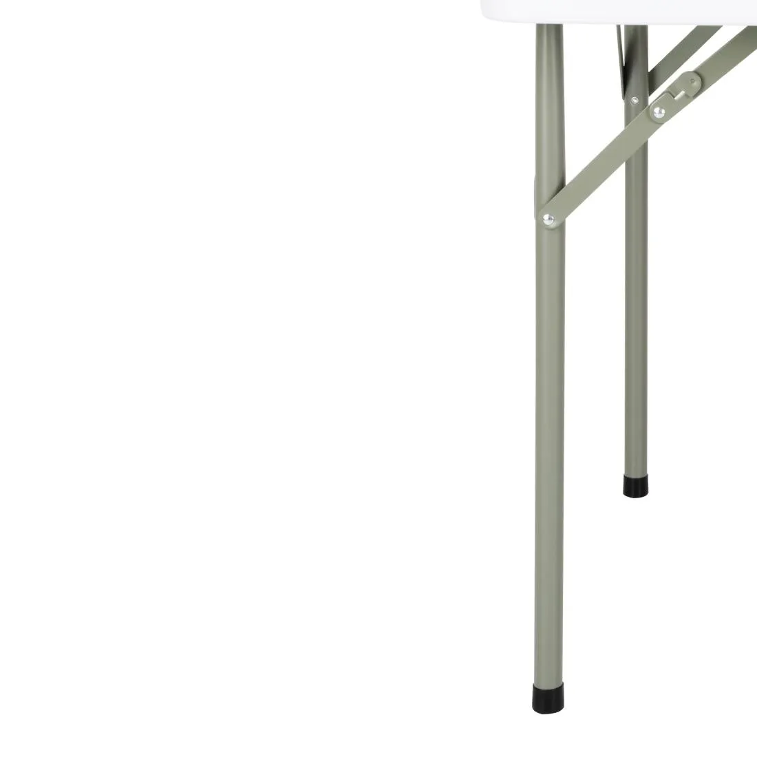 Y807 Bolero PE Square Folding Table 3ft White (Single)