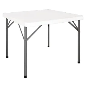 Y807 Bolero PE Square Folding Table 3ft White (Single)