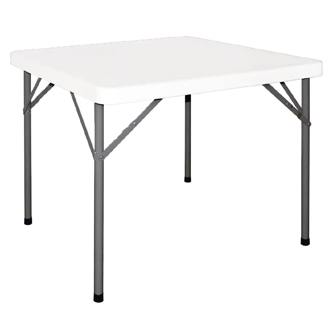 Y807 Bolero PE Square Folding Table 3ft White (Single)