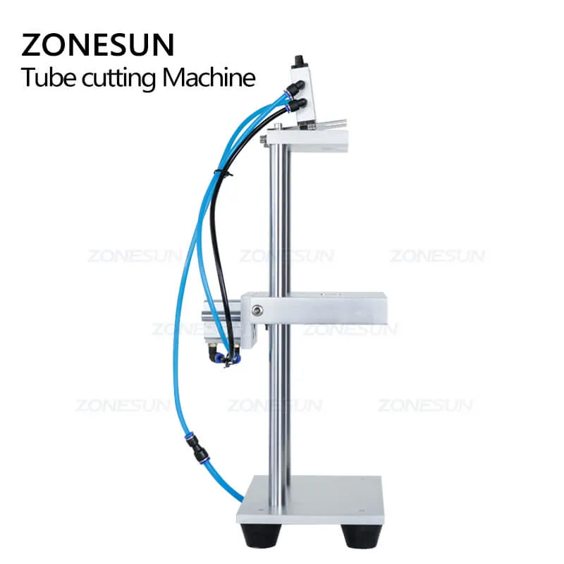 ZS-JG300 Small Portable Semi-automatic Pneumatic Perfume Dip Tube Cutter Cutting Machine